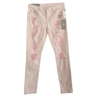 7 For All Mankind Jeans aus Baumwolle in Rosa / Pink