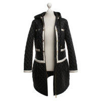 Moschino Love Manteau en noir / blanc