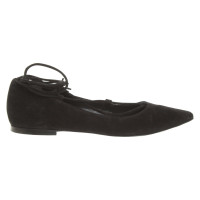 Kennel & Schmenger Slipper/Ballerinas aus Wildleder in Schwarz