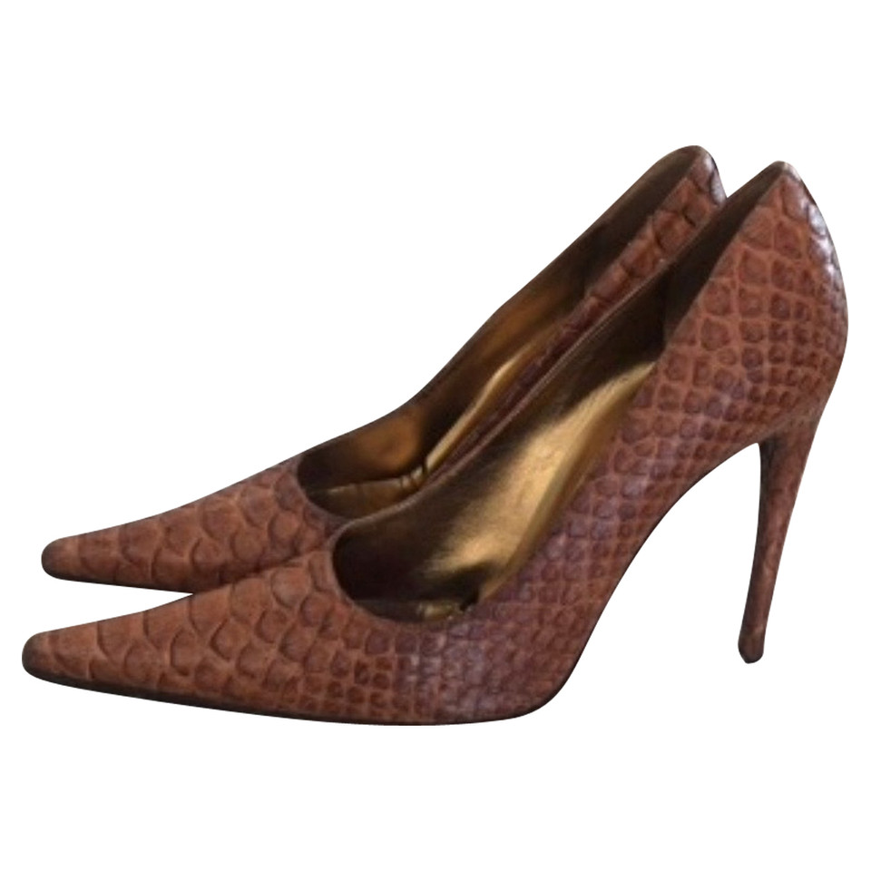 Dolce & Gabbana Pumps/Peeptoes Leather in Brown