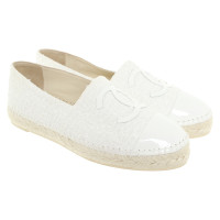 Chanel Slippers/Ballerinas in White