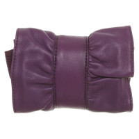 Bcbg Max Azria Bag/Purse Leather in Violet