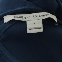 Diane Von Furstenberg Bluse in Blau