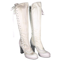 Biography Boots Leather in Cream