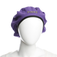 Pinko Baskenmütze in Violett