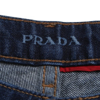 Prada 7/8 jeans in dark blue