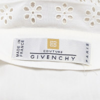 Givenchy Oberteil aus Baumwolle in Weiß