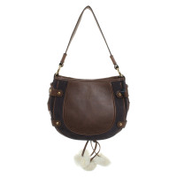 Burberry Handbag Leather in Violet