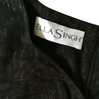 Ella Singh Vestito longuette con pietre decorative