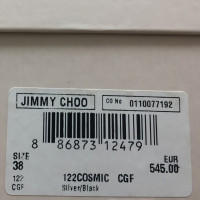 Jimmy Choo pumps with glitter trim