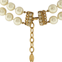 Chanel Dubbele rij Pearl Necklace