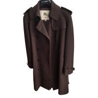 Burberry Manteau en brun