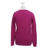 Ralph Lauren Pull en tricot rose