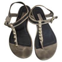 Balenciaga Sandals Suede in Grey