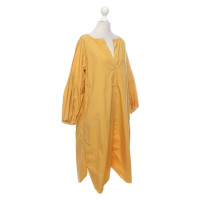 Dorothee Schumacher Kleid aus Baumwolle in Gelb
