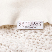 Brunello Cucinelli Cardigan in cream white