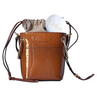 Chloé Roy Mini Shoulder Bag Patent leather