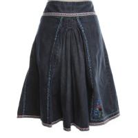 Kenzo Denim rok met zwarte broderie