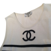 Chanel Knit top with CC logo