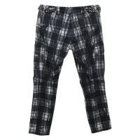 Balmain trousers with checked pattern