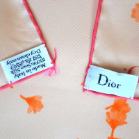 Christian Dior panno di seta a due colori