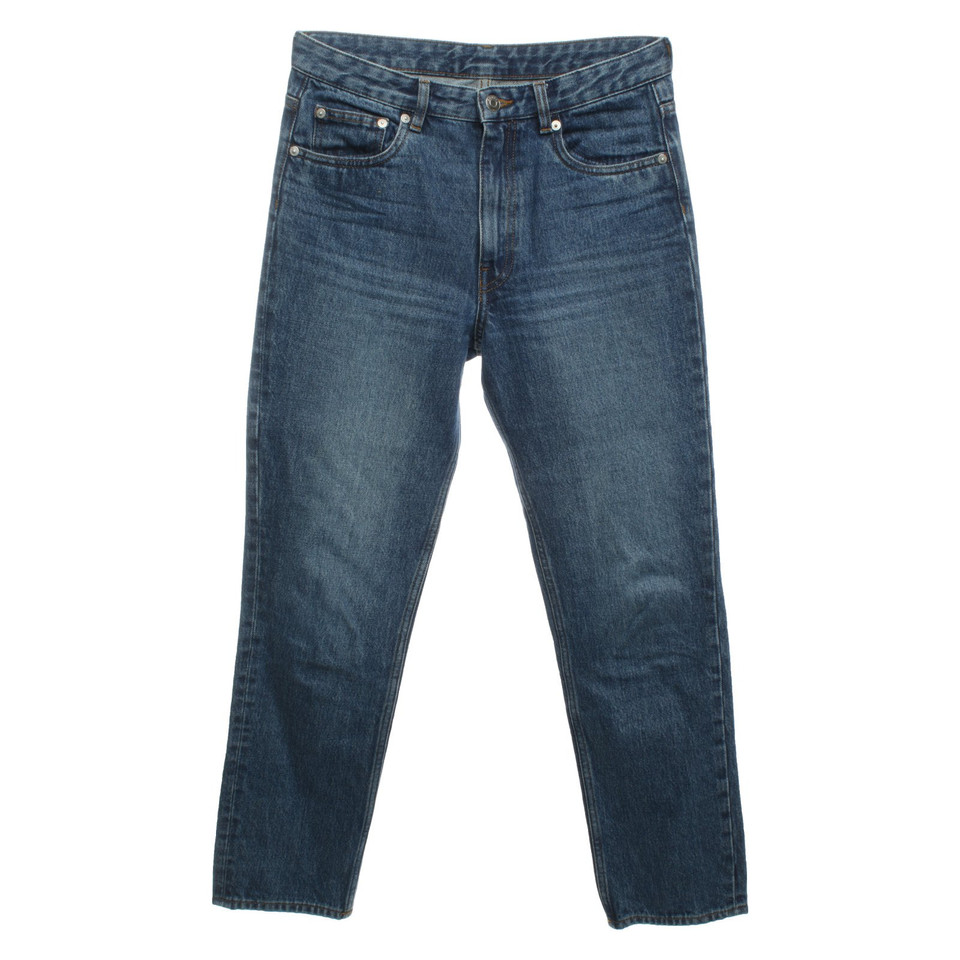 Arket Jeans in Cotone in Blu