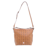 Mcm "Gold Visetos Hobo Small"