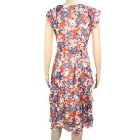 L.K. Bennett Robe en soie avec motif floral