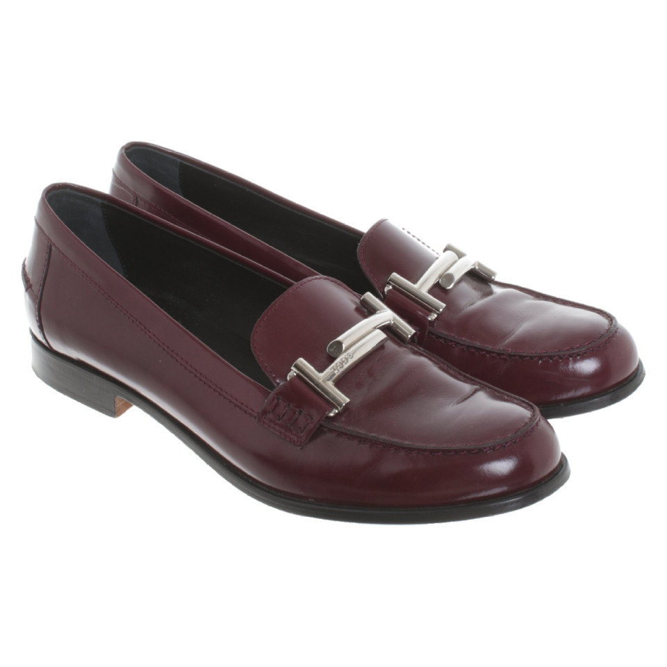Tod's Loafer in Bordeaux
