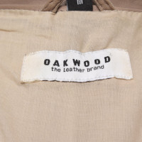 Oakwood Veste/Manteau en Cuir en Beige