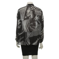 Lala Berlin Blouse in black and white