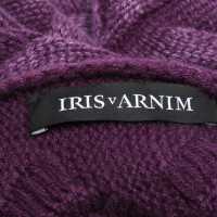Iris Von Arnim Strick aus Kaschmir in Violett