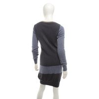 Ffc Knit dress in tricolor