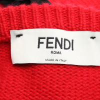 Fendi Breiwerk Kasjmier in Rood