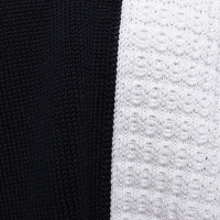 Escada Sweater in zwart / wit