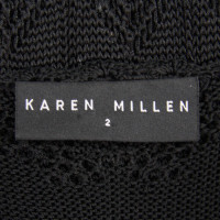 Karen Millen Transparentes Kleid in Schwarz