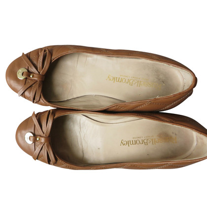 Russell & Bromley Slippers/Ballerinas Leather in Ochre