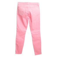 J Brand Pantalon en rose fluo