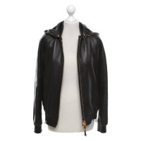 Giuseppe Zanotti Leather jacket in black
