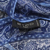 Etro Schal/Tuch in Blau