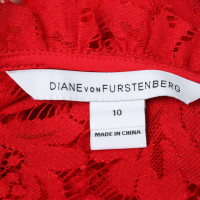 Diane Von Furstenberg Vestito in Rosso