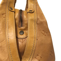 Hogan Cognac leather bag