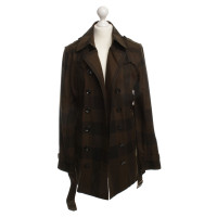 Burberry Trench con Plaid