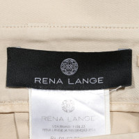 Rena Lange Hose aus Baumwolle in Beige