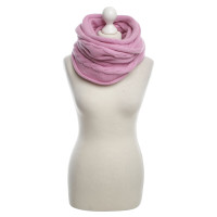 Bruno Manetti Pink cashmere scarf