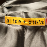 Alice + Olivia Jurk Zijde in Grijs