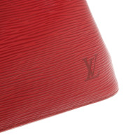 Louis Vuitton Sac Noé aus Leder in Rot