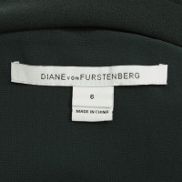 Diane Von Furstenberg top in petroleum