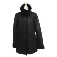 Andere merken Gant - lamsvel jas in zwart
