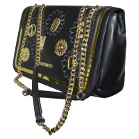 Moschino Love Handbag in black and gold